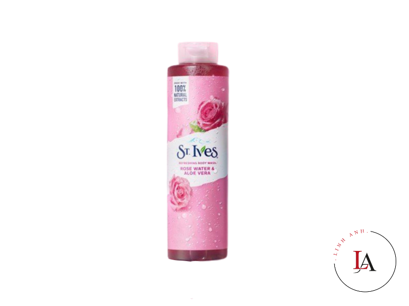 Sữa tắm ST.Ives hoa hồng 650ml
